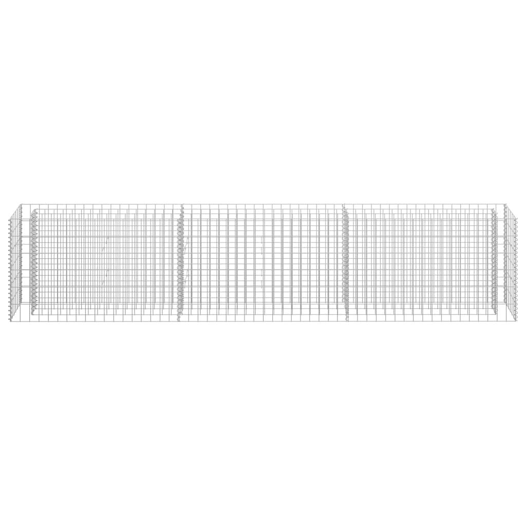 Galvanized Steel Gabion Raised Garden Bed - 106.3