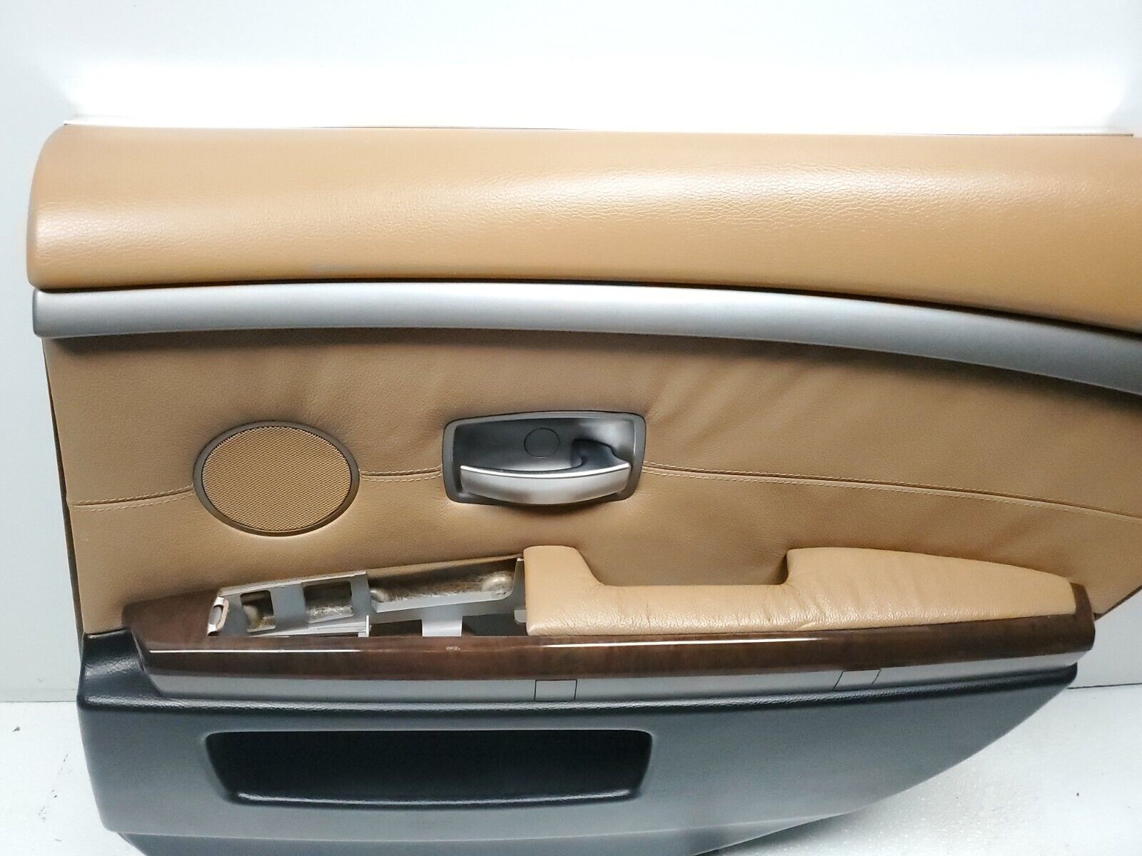 2002-2005 BMW 745i E65 Right Rear Passenger Door Trim Panel - OEM Replacement Part for Interior Car Repair & Luxury Vehicle Maintenance