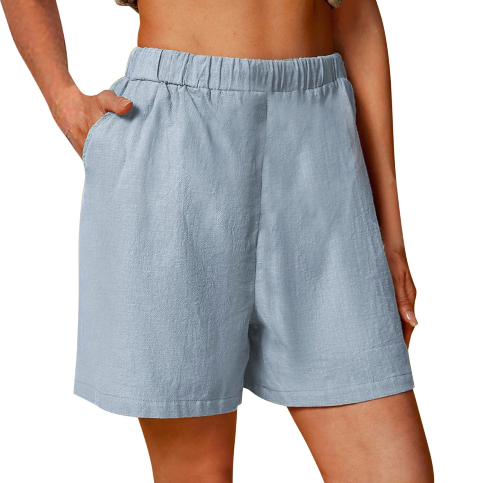 Women's Khaki Hiking Shorts - Quick Dry Athletic Shorts for Outdoor Adventures