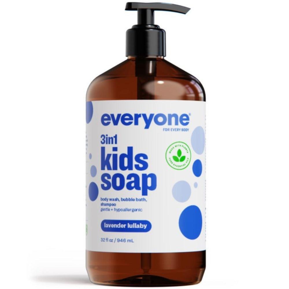 Kids Lavender Lullaby Soap - 32oz Gentle Baby Wash for Sensitive Skin | Bedtime Bath & Relaxation Routine