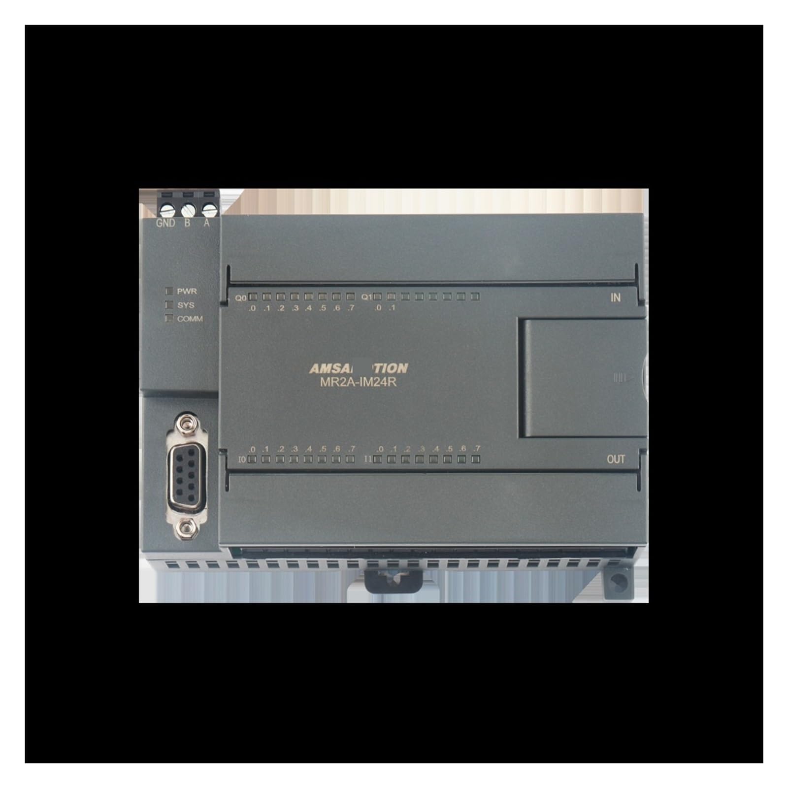 MR2A-IM24R Ethernet Converter Server - PLC Module with Ethernet Port, MODBUS TCP/RTU RS485 Converter Switch for Industrial Automation | Perfect for Factory Equipment, SCADA Systems & Data Acquisition