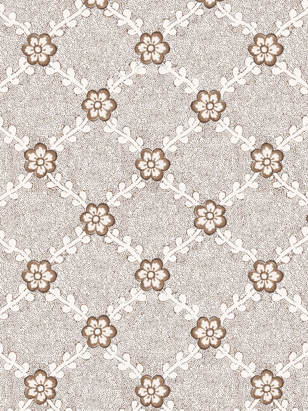 Nathan Turner 'Lucia' Brown Wallpaper - Premium Peel & Stick Wallpaper for Living Room, Bedroom, and Home Decor