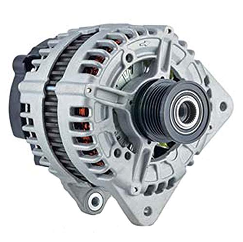 RAREELECTRICAL 12V 180A High Output Alternator Compatible With Volkswagen CC 3.6L 2012-2016 Models - Replaces 03G903016LX & 0121715177 - Perfect for Car Battery Charging & Electrical System Upgrades