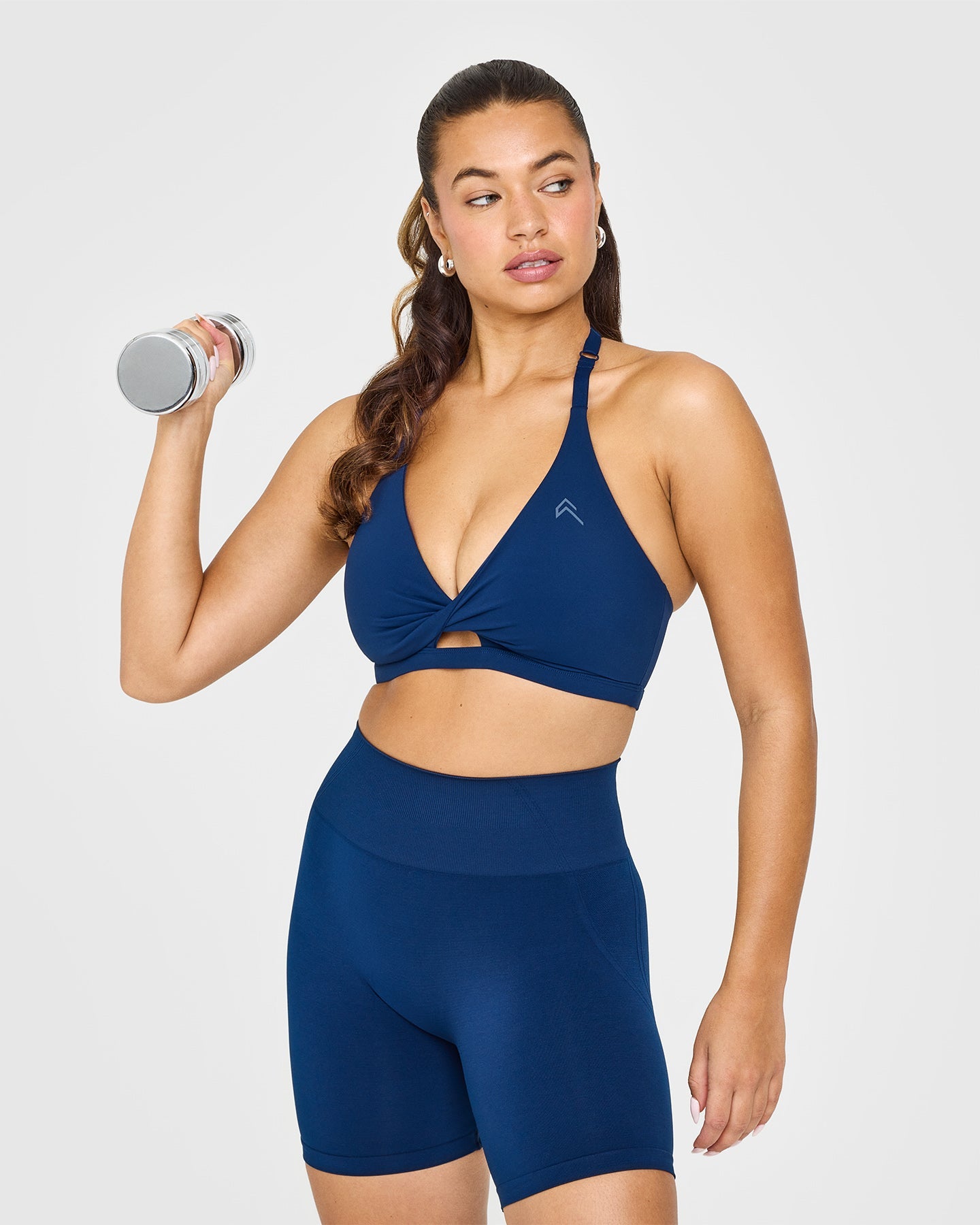 High Support Sports Bra for Women - Seamless Workout Bra with Breathable Fabric - Midnight Black - Perfect for Yoga, Running & Gym