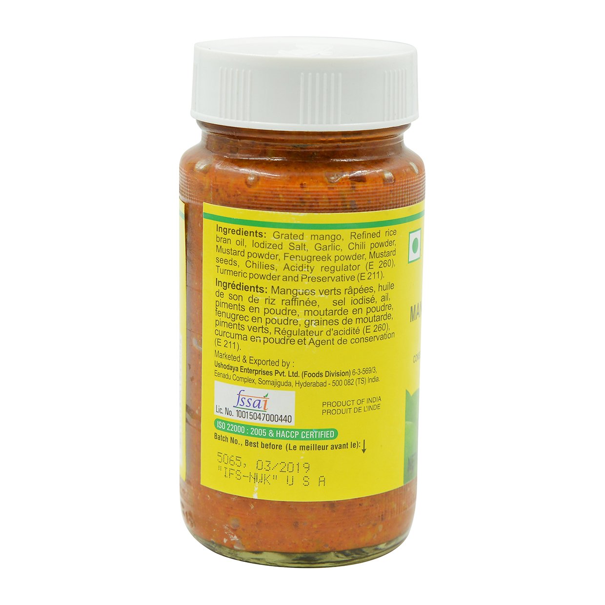 Authentic Priya Thokku Shredded Mango Pickle with Garlic - Spicy Indian Condiment for Rice, Curry & Sandwiches | Vegan & Gluten-Free