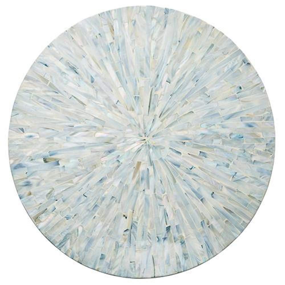 Kim Seybert Tahiti Placemats Set of 4 - Premium Periwinkle Blue Table Mats for Dining, Entertaining & Home Decor - Perfect for Dinner Parties, Holiday Gatherings & Everyday Use