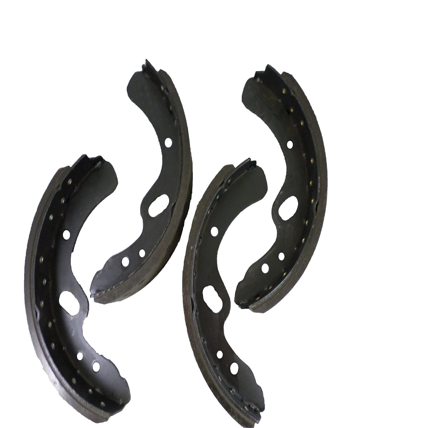 Goodyear Anti-Rust Coating Front Brake Shoe Kit with Pins & Levers - Compatible with Chevrolet Silverado, GMC Sierra & More (GYS603) - Durable Brake Protection for Trucks & SUVs