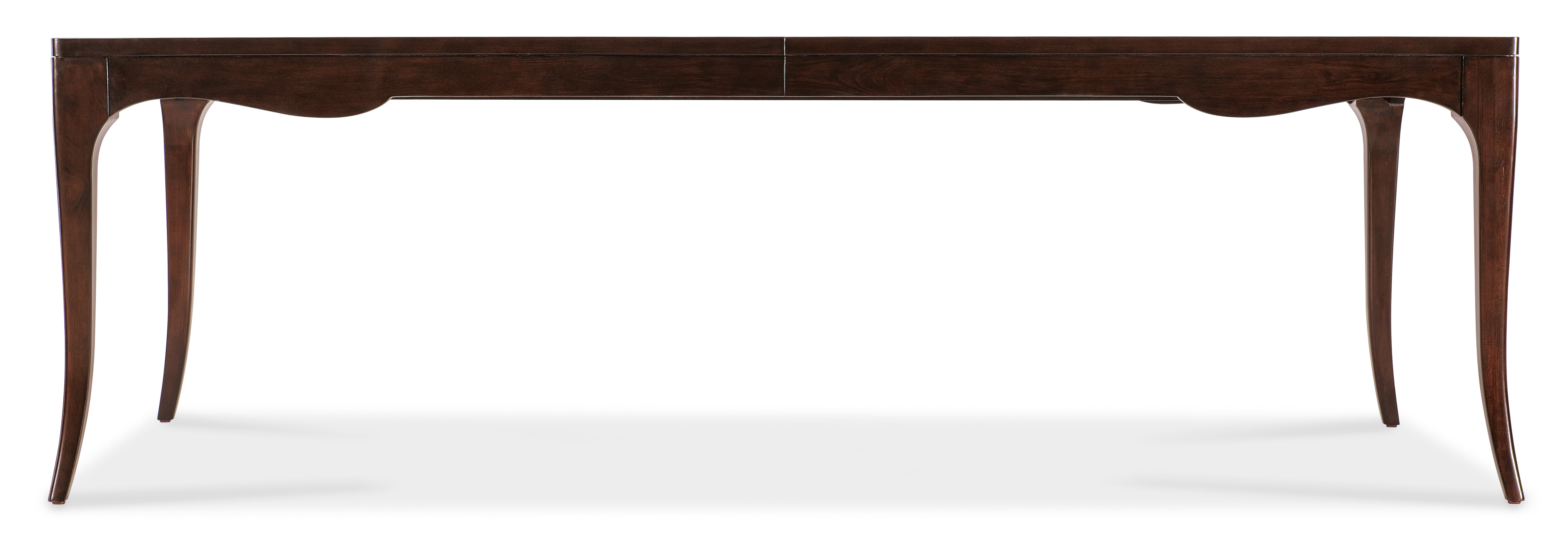 Bella Donna Extendable Rectangle Dining Table with 22 Inch Leaf - Modern Expandable Kitchen Table for Small Space, Dinner Parties & Family Gatherings