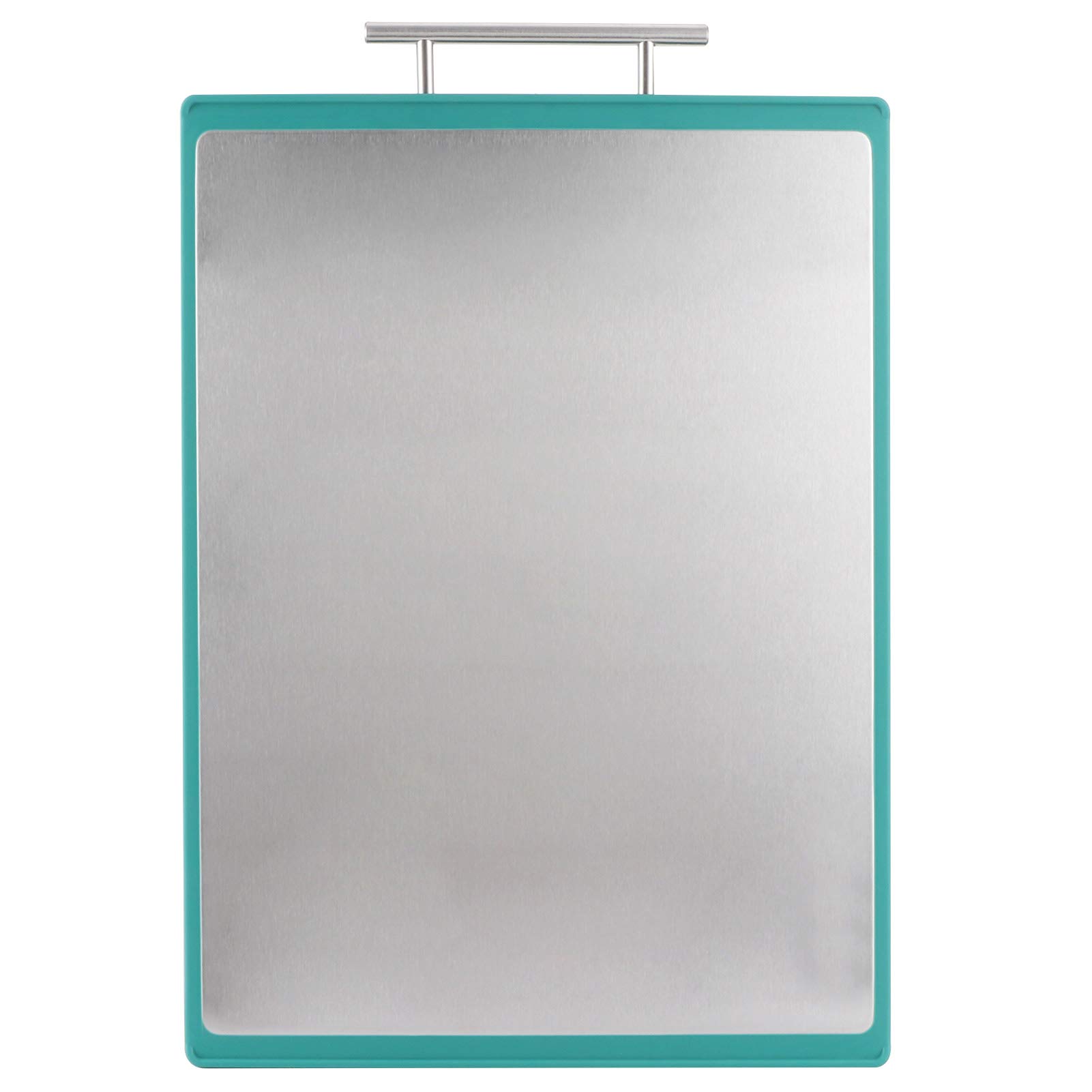 Premium Non-Slip PP Cutting Board - Double-Sided Heavy Duty Chopping Board with Juice Groove for Meat, Vegetables & Fruits (Dark Green) - Ideal for Kitchen Prep, Butchering & Food Presentation