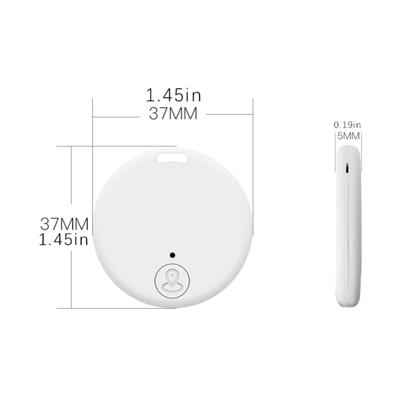 Bluetooth Item Finder - Portable Tracking Device with Bluetooth 5.0 | Find Lost Keys, Wallet, Remote & More | Perfect for Home, Office & Travel Organization