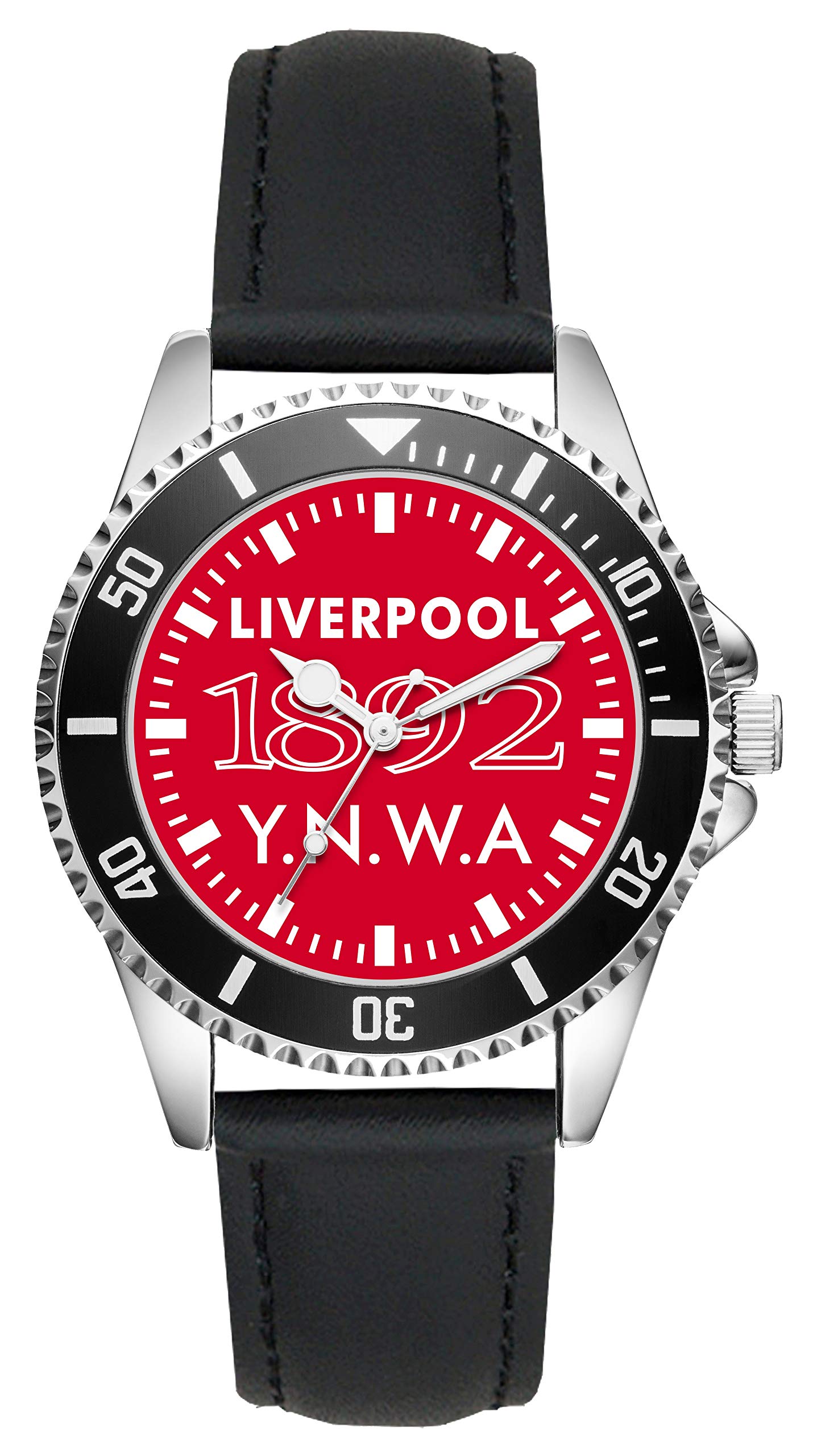 Liverpool FC Fan Watch - L-6263 Engraved Football Team Gift for Men & Women - Perfect for Match Days, Birthdays & Anniversaries
