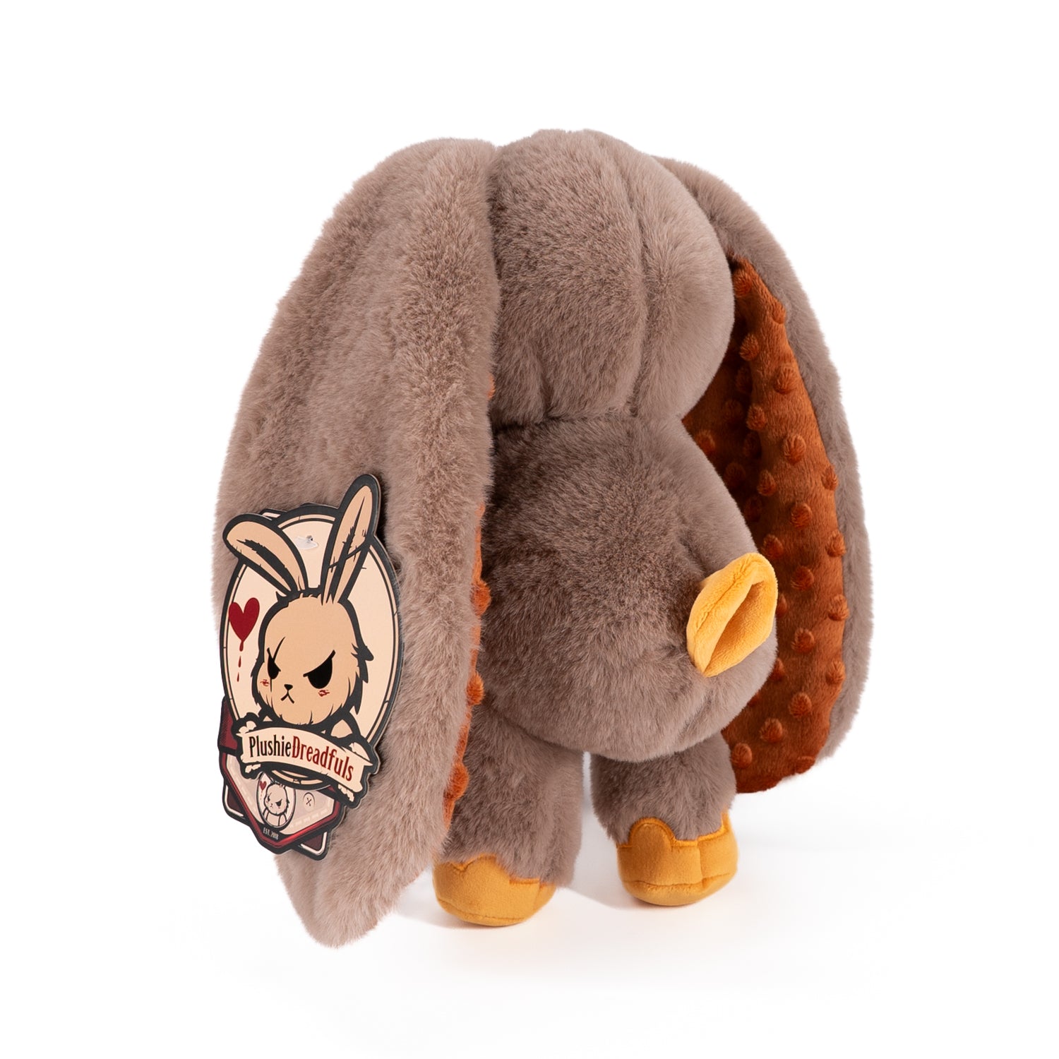 Plushie Dreadfuls Autism Spectrum Rabbit Gold Edition - Soft Stuffed Animal Toy for Kids, Comfort Plush for Autism Awareness & Sensory Needs - Perfect for Gifts, Therapy, and Emotional Support