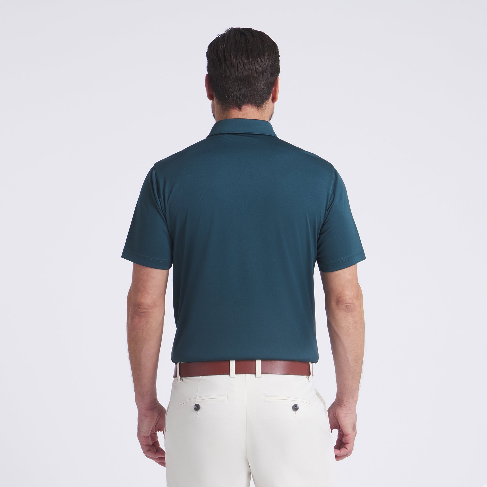 Premium Pure 2.0 LC Golf Polo Shirt for Men - Moisture Wicking & UV Protection Performance Golf Shirt - Perfect for Golf, Tennis & Casual Wear