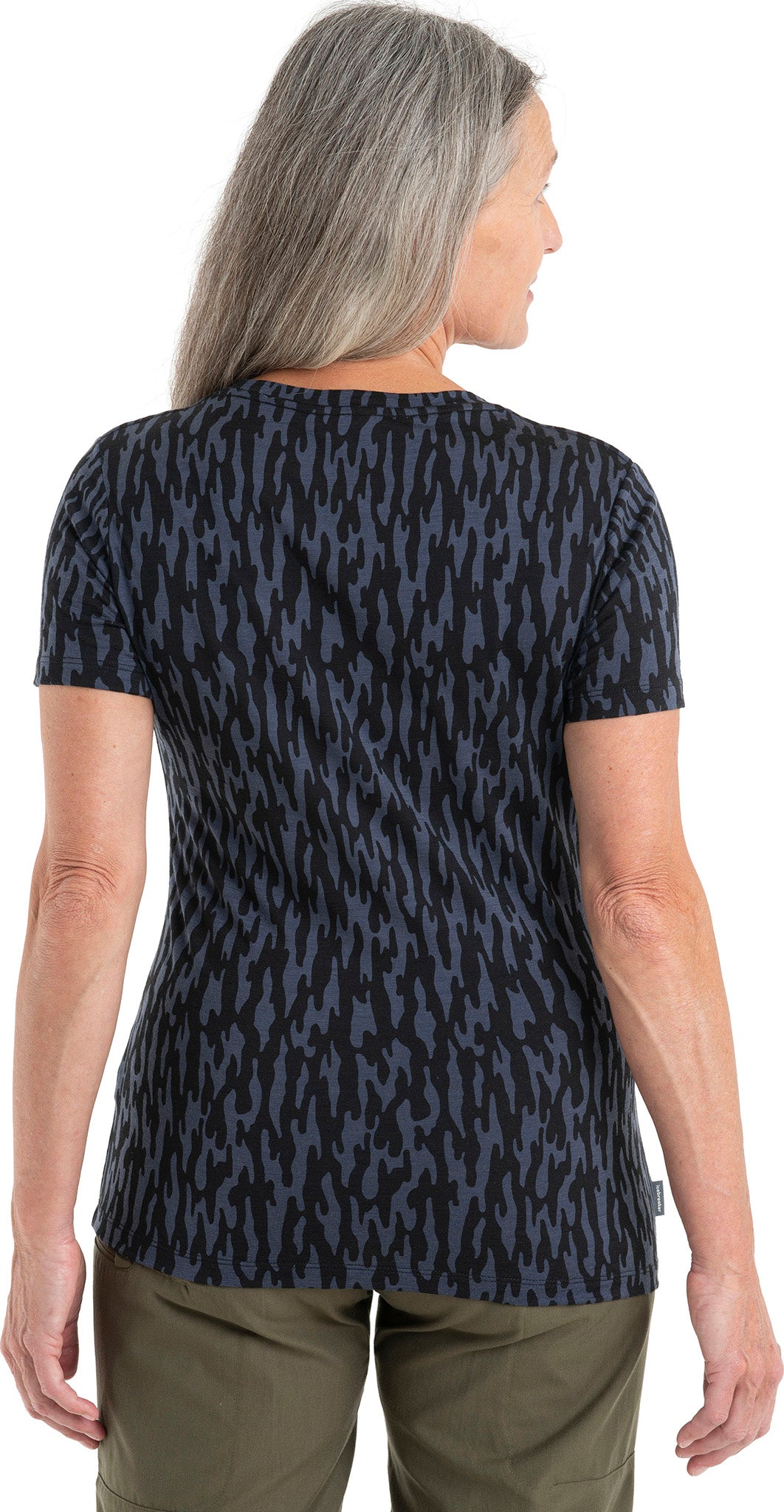 150 Tech Lite II Glacial Flow Merino Short Sleeve Scoop Neck T-Shirt for Women - Moisture-Wicking & Odor-Resistant Hiking & Travel Top