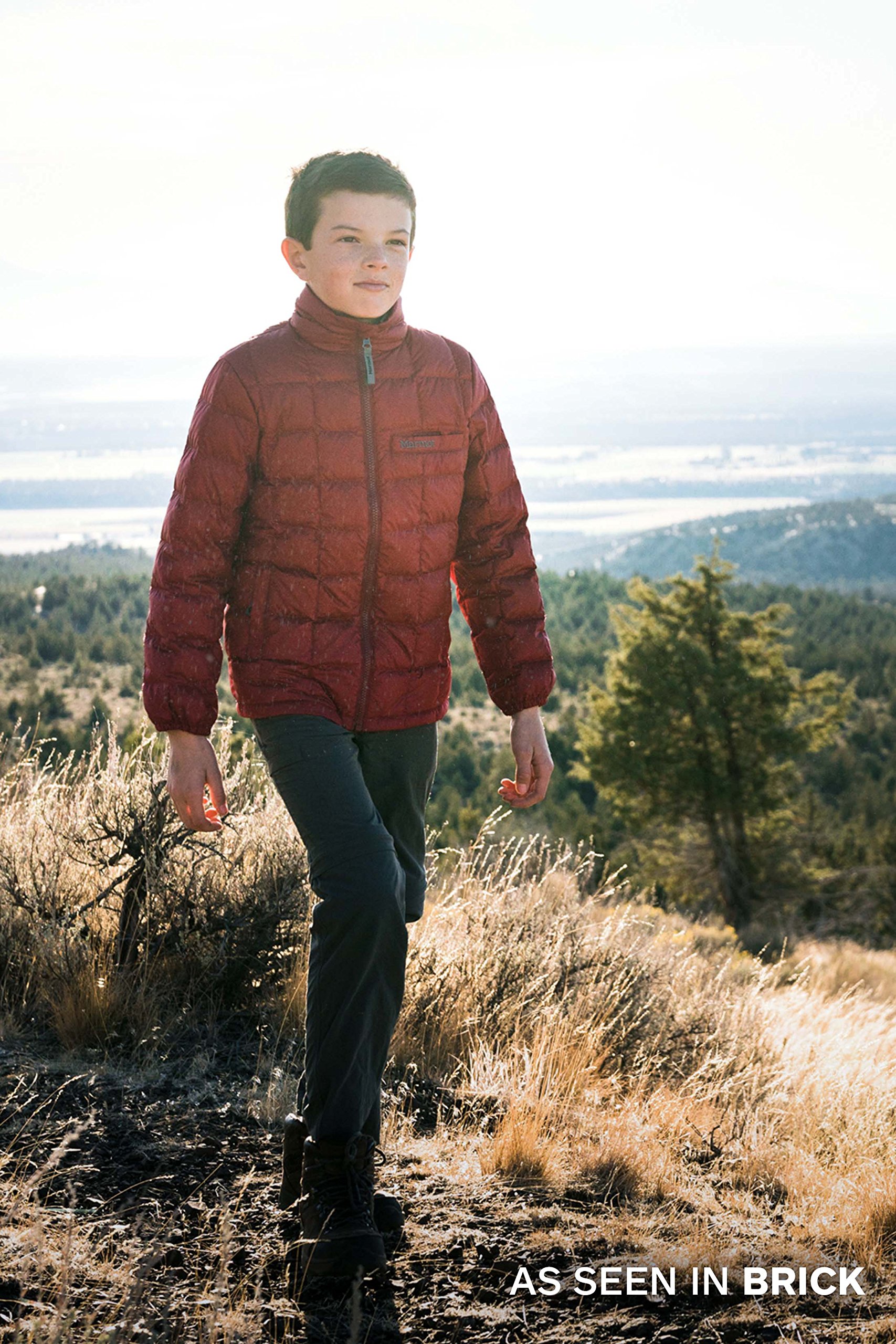 Marmot Boys Ajax Down Puffer Jacket - 600 Fill Power Waterproof Winter Coat for Kids - Perfect for Snow Play, Skiing & Cold Weather Outdoor Activities