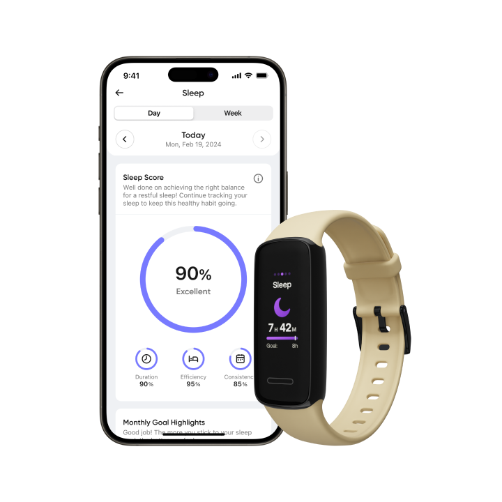 BetterMe Fitness Tracker - Smart Activity Tracker with Heart Rate Monitor, Step Counter & Sleep Tracking for Women & Men - Perfect for Gym, Running & Daily Health Monitoring