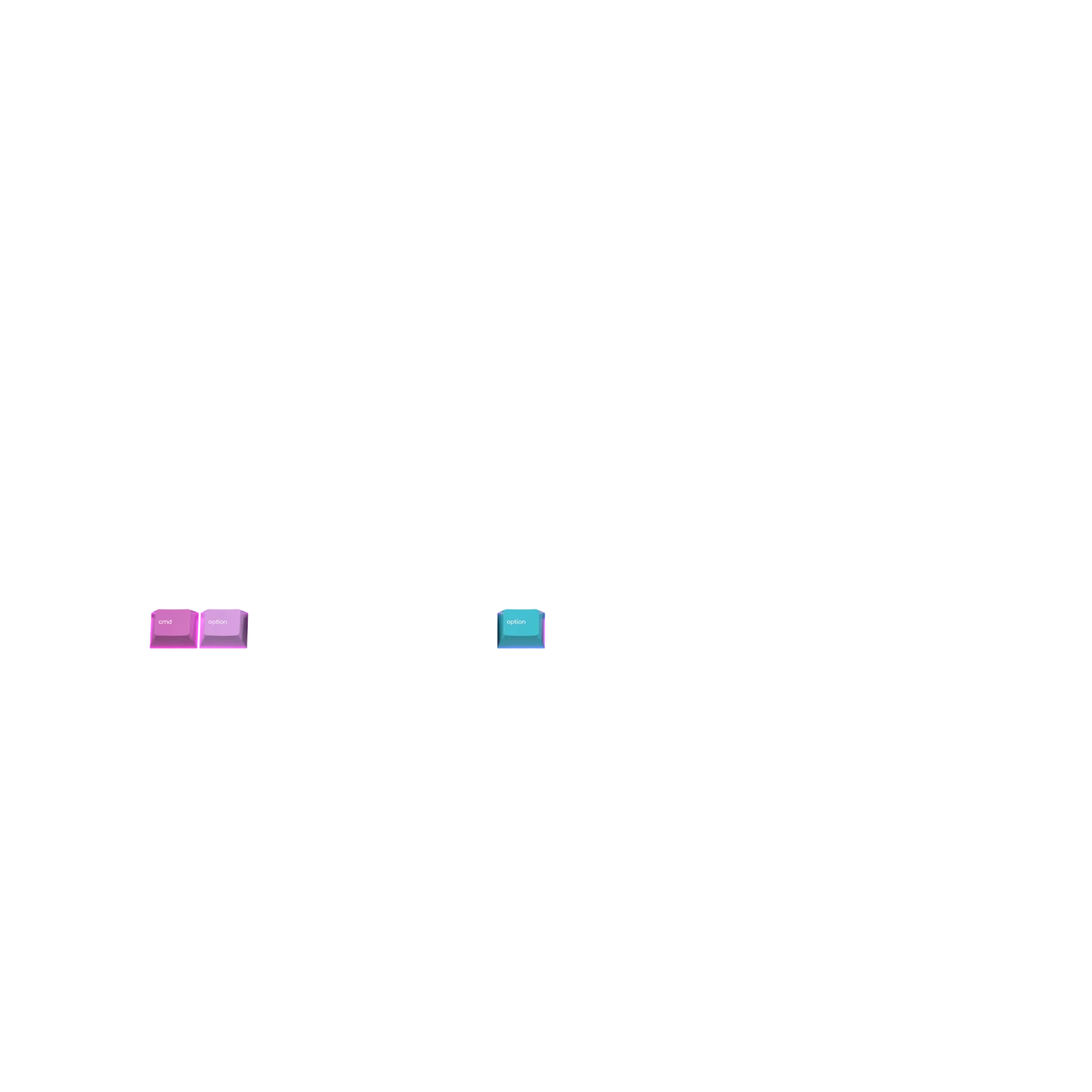 Custom Keycaps for Mechanical Keyboards - Daydream DE Design - Perfect for Gaming, Typing & Office Work