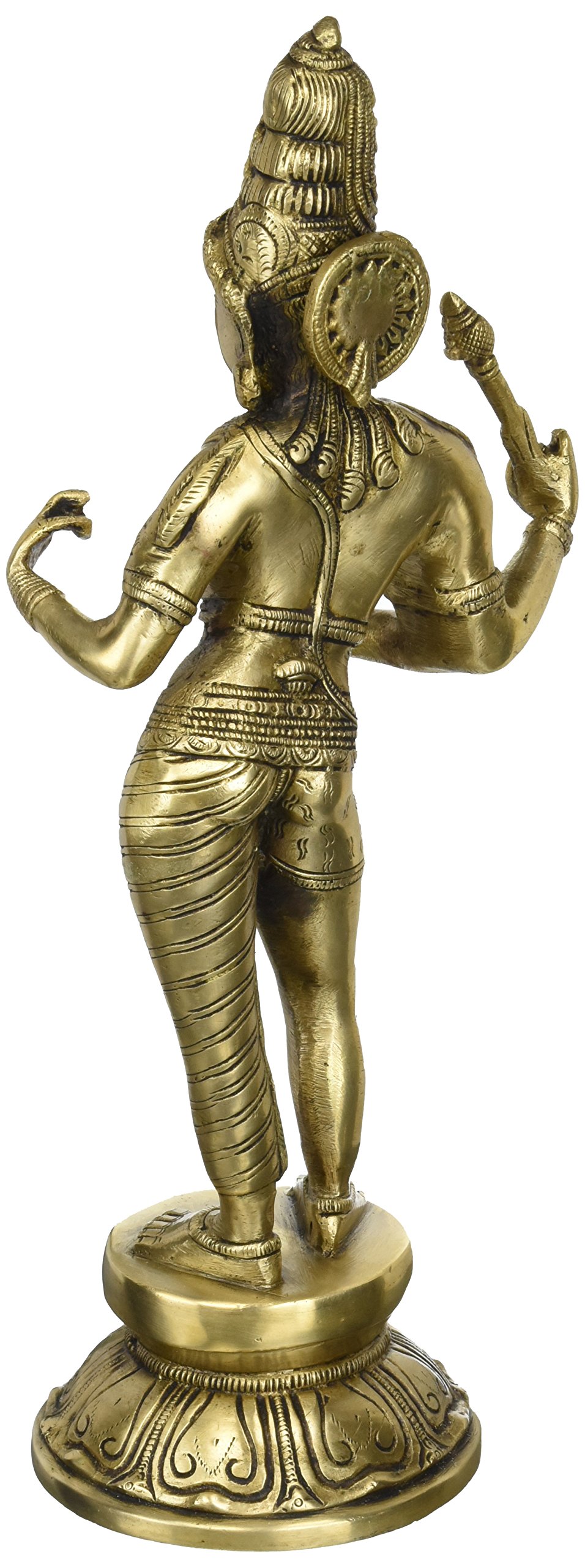 Male and Female Brass Sculpture - Handcrafted Figurine for Home Decor, Office Desk, or Gift Idea