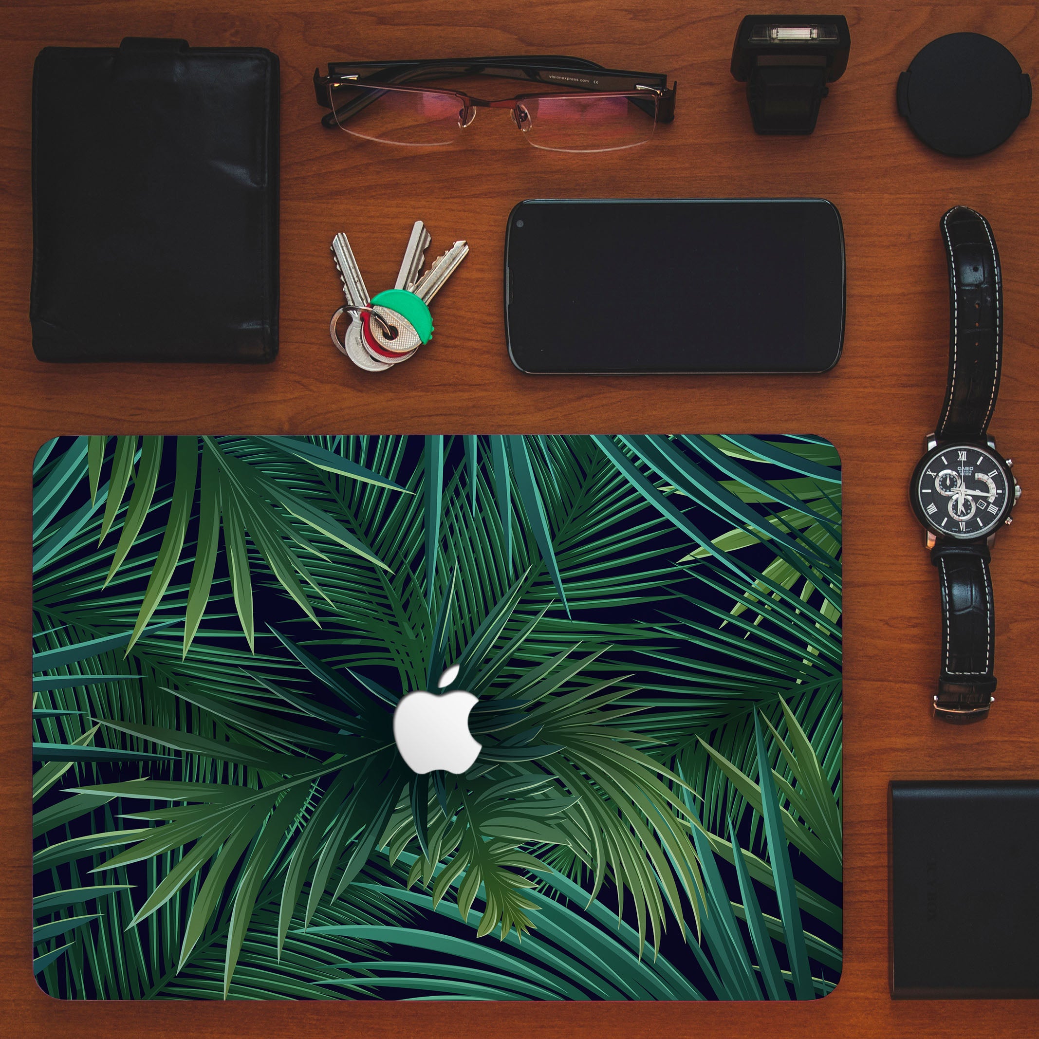 Premium MacBook Case with Floral Design - Durable Protective Cover for MacBook Air/Pro - Perfect for Work, Travel & Daily Use