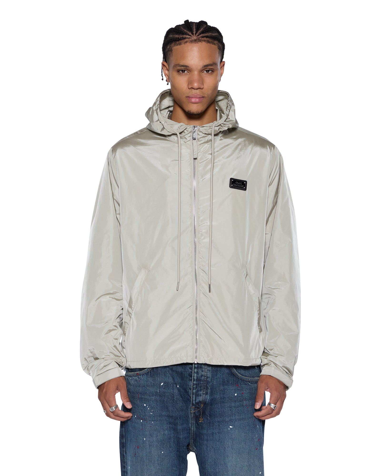 TEK Nylon Jacket for Men - Lightweight Waterproof Windbreaker Outdoor Jacket - Perfect for Hiking, Camping & Travel