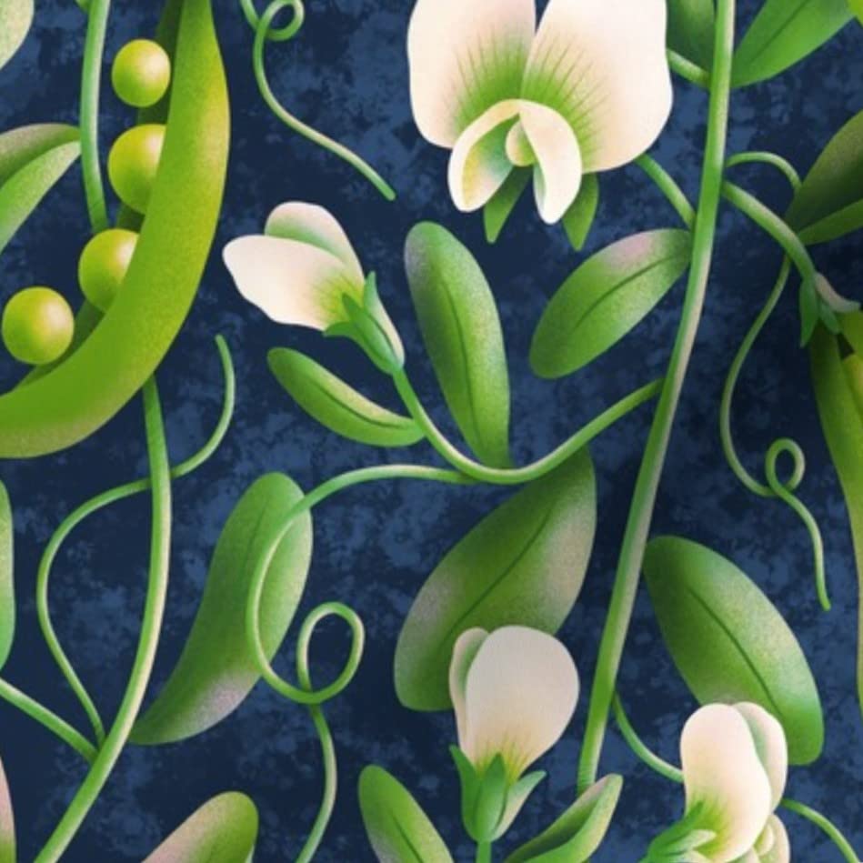 Fresh Garden Vegetables Printed Satin Fabric Fat Quarter - Premium Spoonflower Fabric for Sewing, Apparel, Lining, Fashion Blankets & Home Decor - Perfect for DIY Crafts, Quilting, and Home Decoration Projects