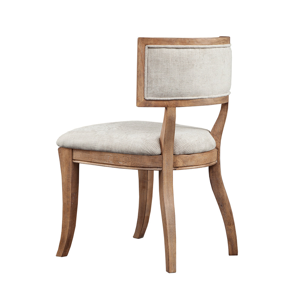 Modern Dining Chairs Set of 2 - Sturdy Wooden Kitchen Chairs with Padded Seat - Perfect for Dining Room, Kitchen, Breakfast Nook & Small Spaces