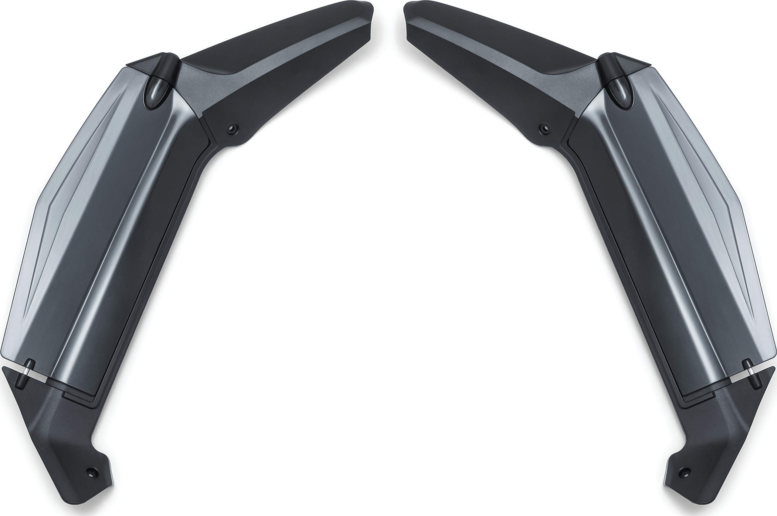 Kuryakyn 6579 Dark Smoke Air Deflectors for 2018-2020 Honda Gold Wing Motorcycles - 1 Pair Motorcycle Accessory for Wind Protection & Comfortable Riding
