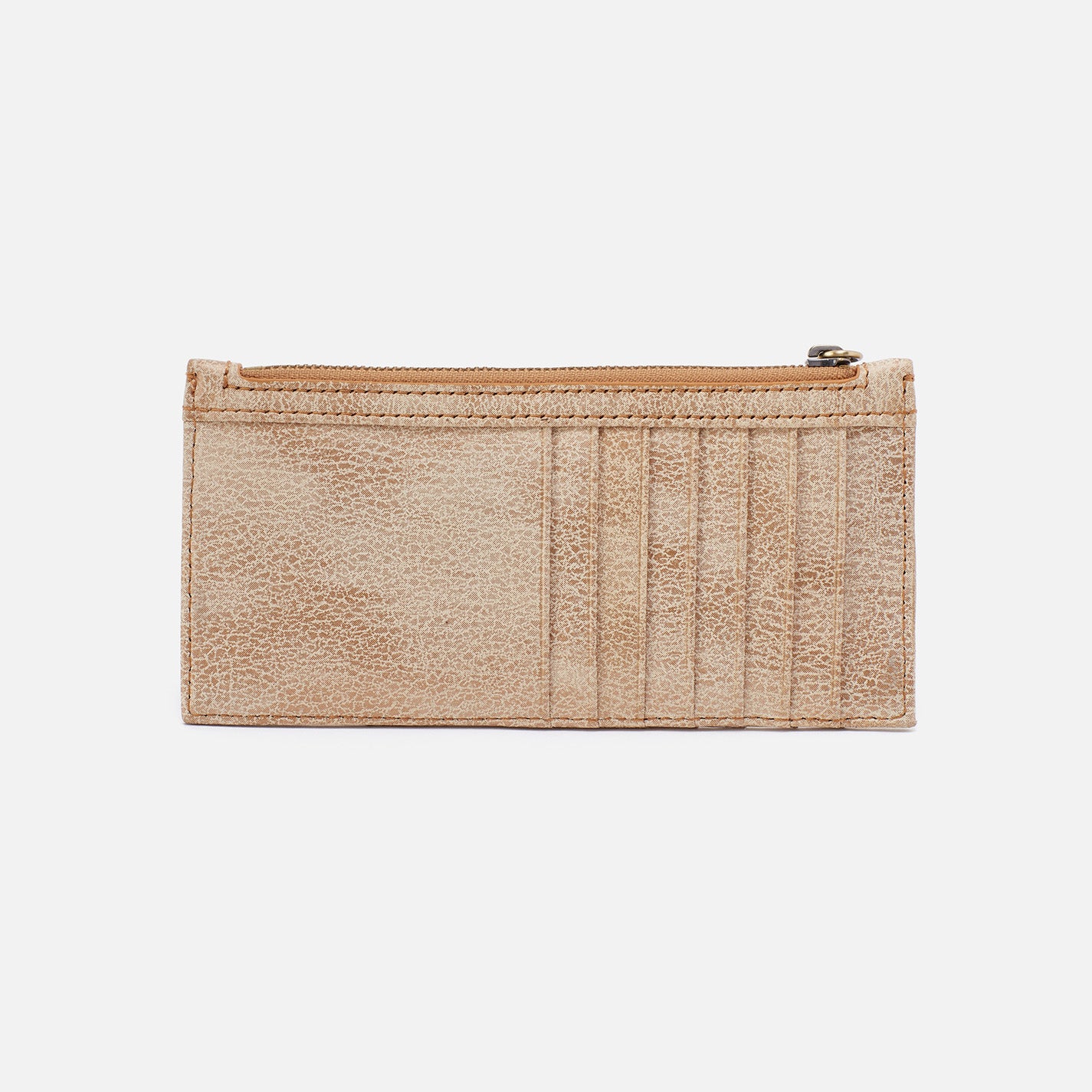 Premium Metallic Leather Card Holder with Gold Leaf Design - Perfect for Business Cards, Credit Cards & Everyday Essentials | Elegant Gift for Men & Women
