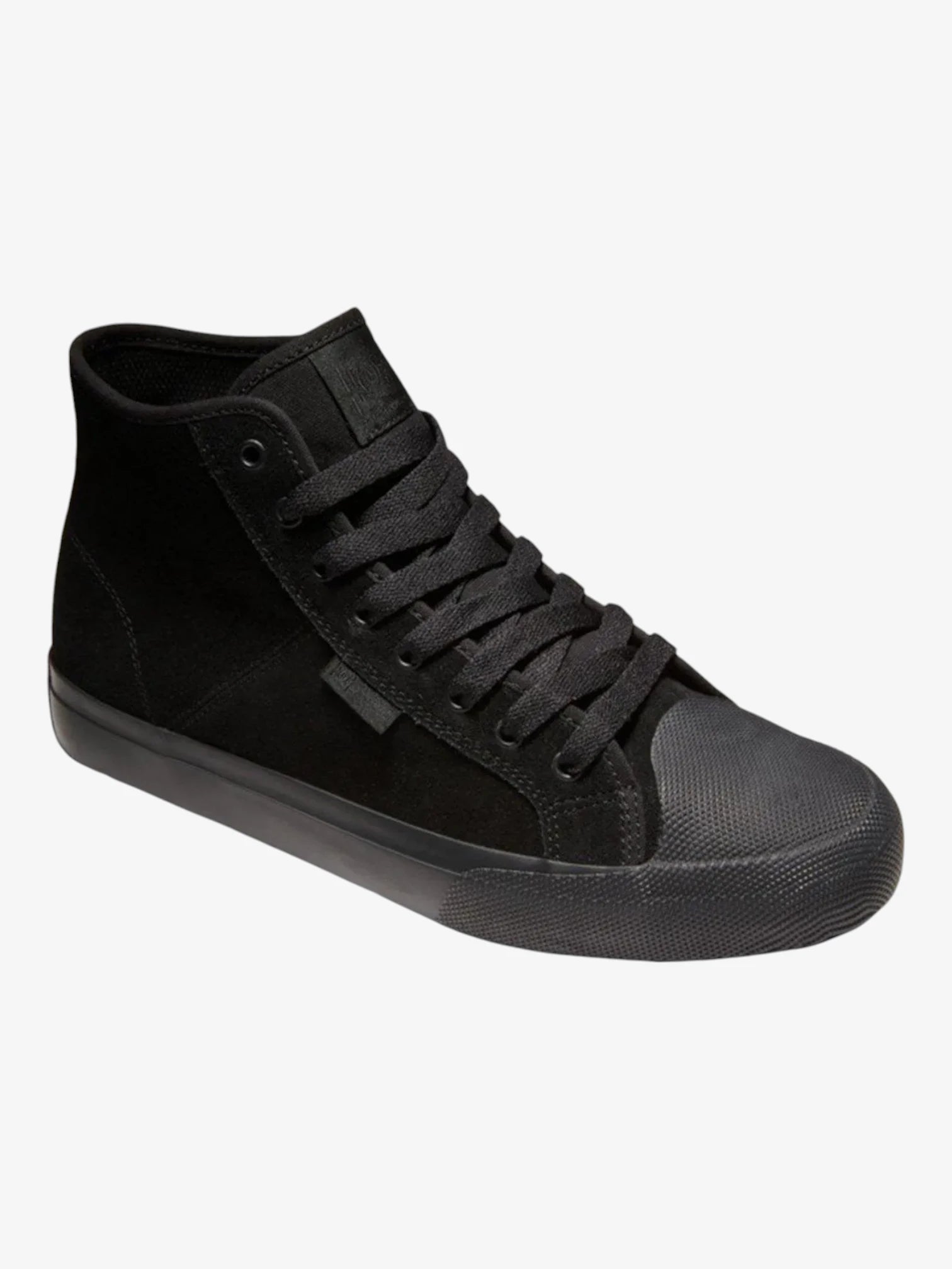DC Manual Hi RT SD Skate Shoes - Black - High-Top Sneakers for Men | Durable & Comfortable for Skateboarding, Streetwear & Casual Wear