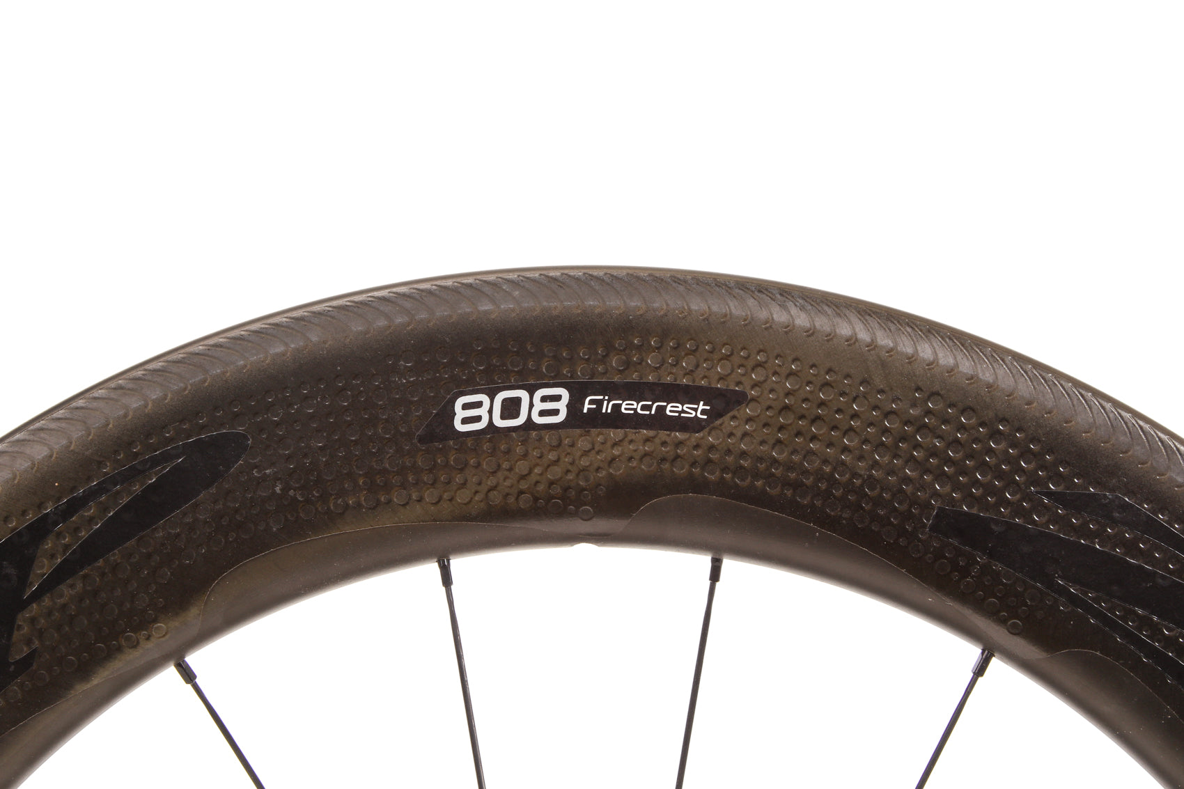 Zipp 808 Firecrest Carbon Clincher Rim Brake Wheelset - 2019 Model | High-Performance Road Bike Wheels for Racing & Triathlon Training