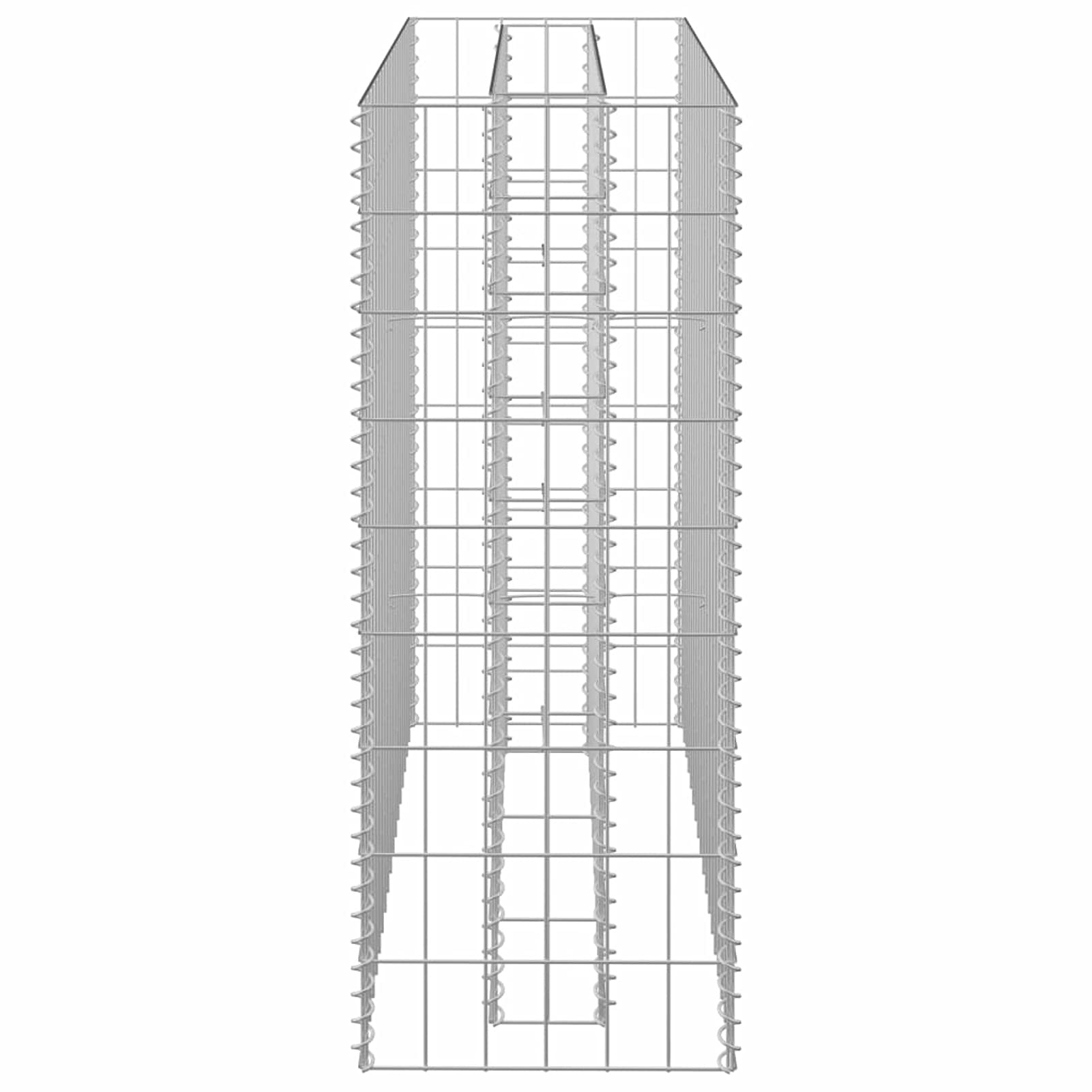 Galvanized Steel Gabion Raised Garden Bed Planter - 35.4