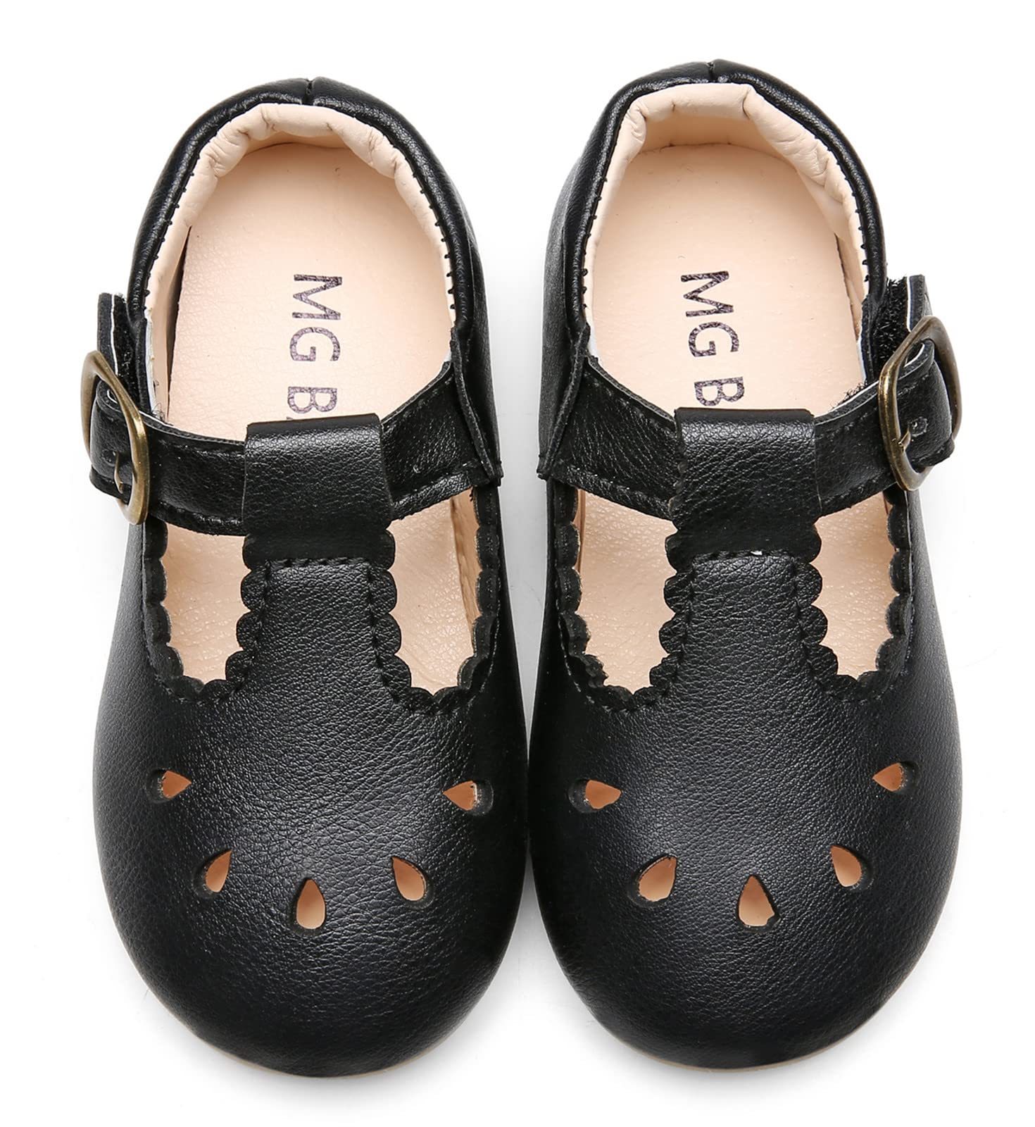 DADAWEN Girls Mary Jane Shoes - Classic School Uniform Flats for Dress & Formal Occasions - Perfect for School, Church, and Special Events