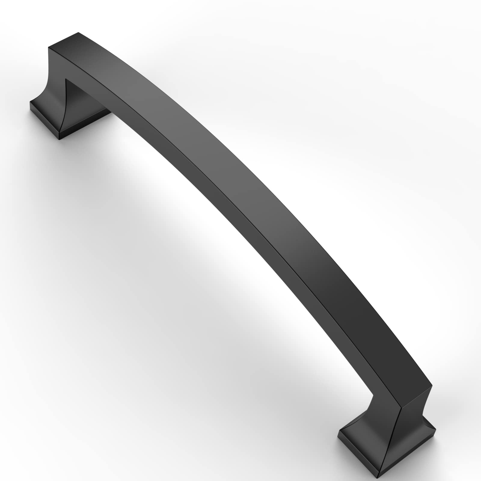 10 Pack 5 Inch (128mm) Matte Black Kitchen Cabinet Handles - Durable Cabinet Pulls for Drawers & Cupboards | Perfect for Modern Kitchen Renovation & Furniture Upgrade