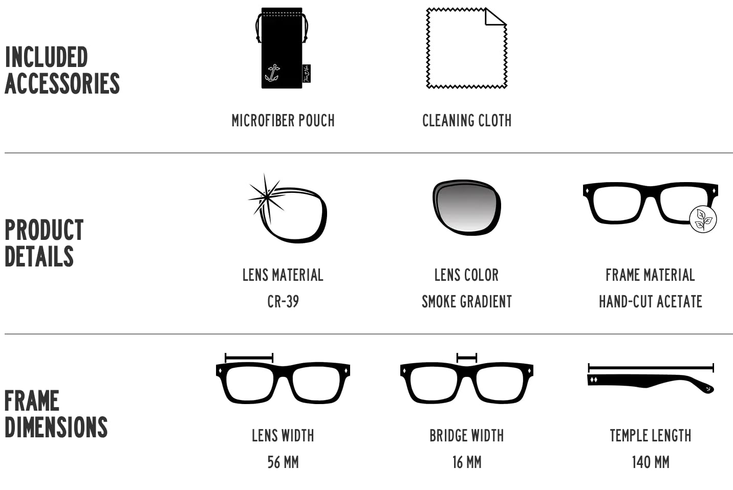 Eyewear Co. Ultra Lux Medium-Large Sunglasses for Men & Women - UV Protection Polarized Lenses - Fashionable Aviator Style for Driving, Beach & Outdoor Activities