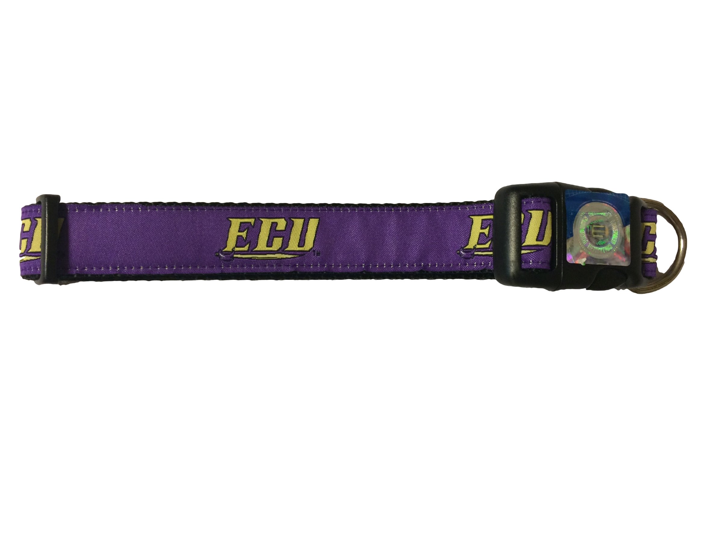 East Carolina Pirates Pet Dog Collar - Adjustable Small Dog Collar for Pets, Durable Nylon with Team Logo - Perfect for Game Day, Walks, and Training