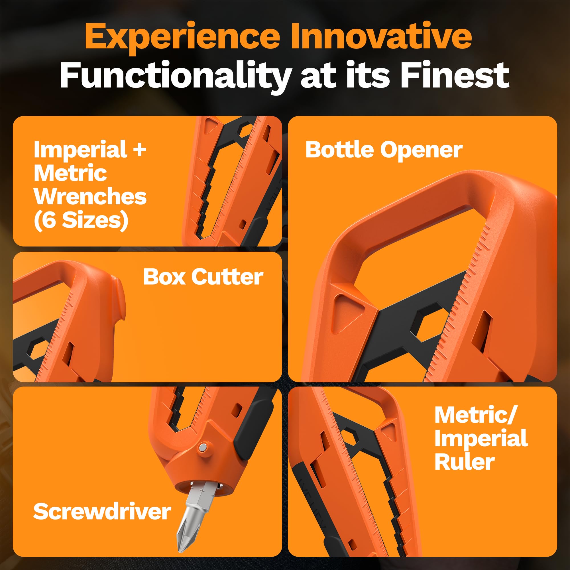 Premium EDC Screwdriver Bit Set - 14-in-1 Magnetic Multitool with 1/4