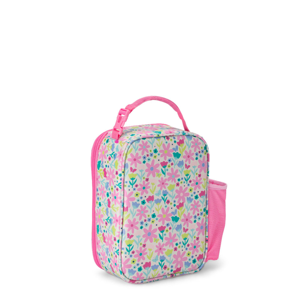 Flower Power Insulated Lunch Bag for Women & Men - Leakproof & Reusable Lunch Box for Work, School, Picnics & Outdoor Activities
