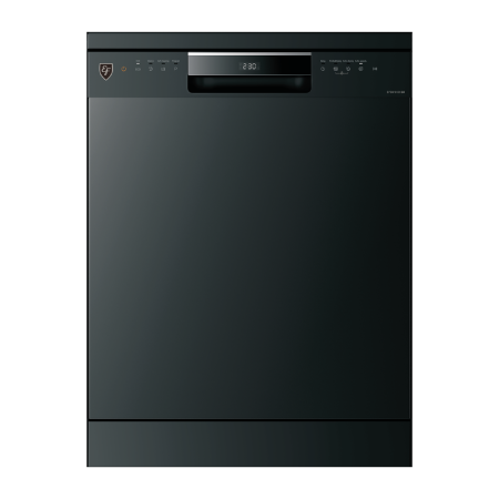 EF EFDW 9151 BM 24 Inch Built-In Dishwasher with 15 Place Settings, Energy Star Certified - Perfect for Small Kitchens, Apartments, and RVs