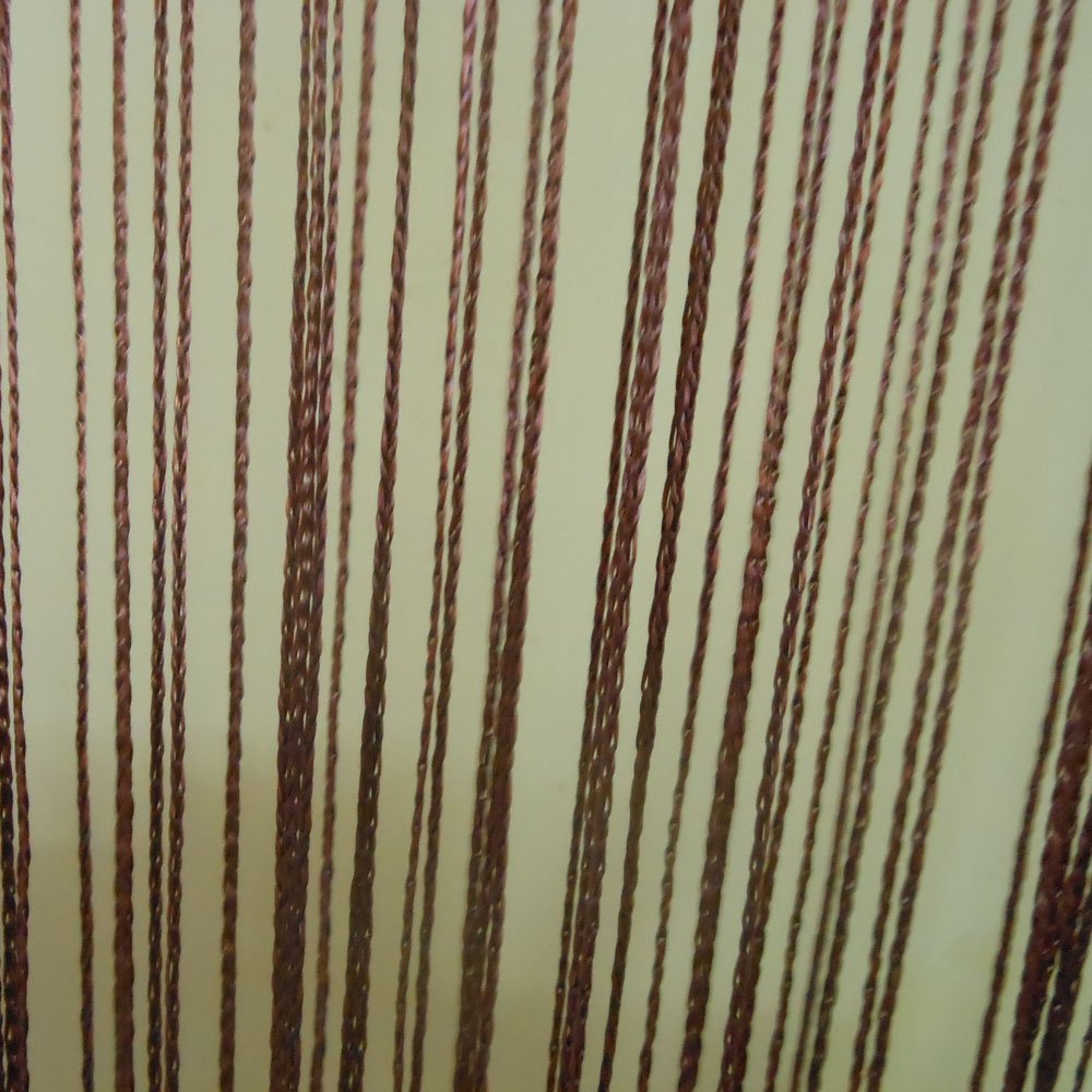 100cm x 200cm Decorative String Fringe Door Curtain - Boho Room Divider & Window Screen Panel in Brown | Perfect for Bedroom, Living Room, and Doorway Decor