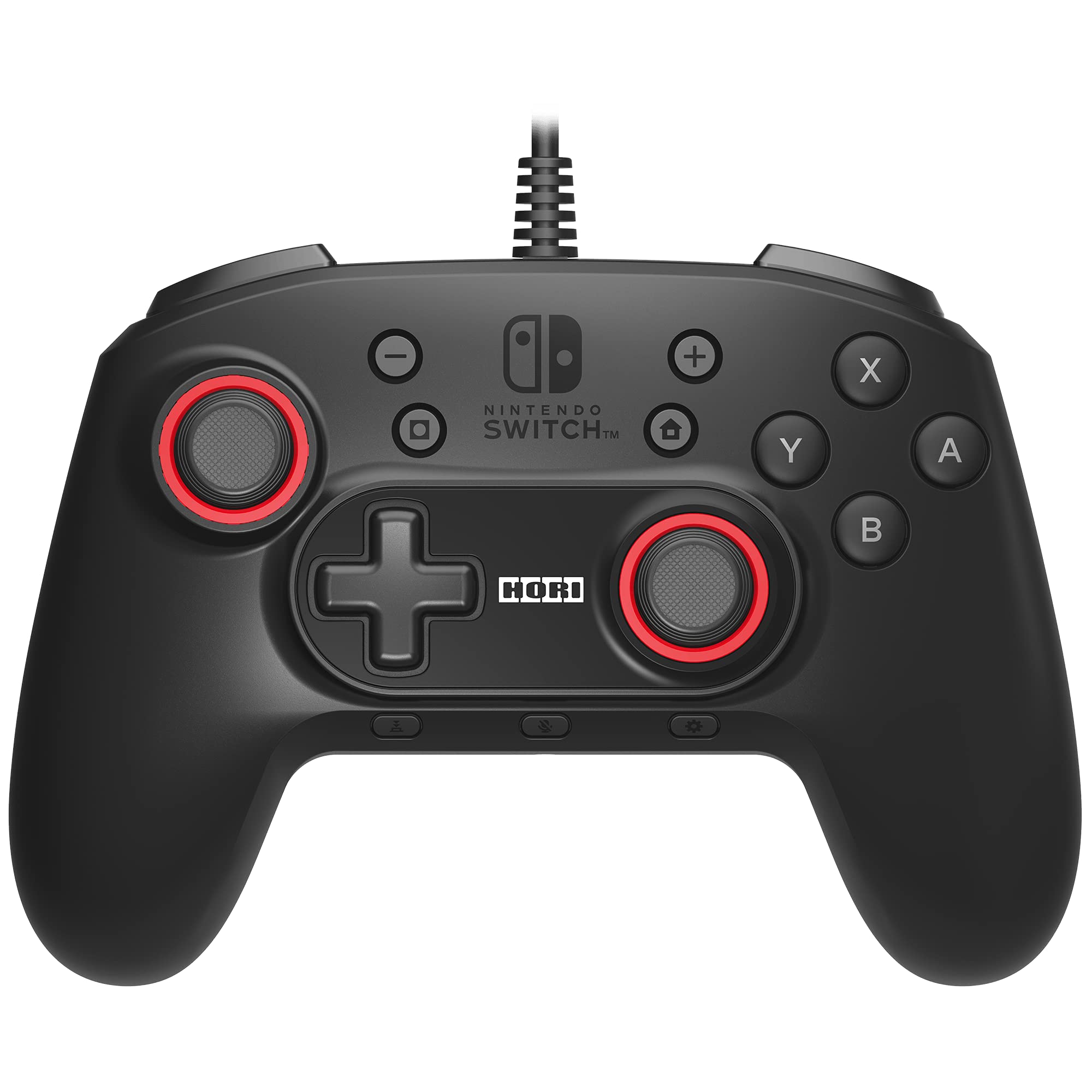 HORI Nintendo Switch HORIPAD Plus+ Wired Controller - Officially Licensed by Nintendo for FPS, Battle Royale & Action Games | Perfect for Gaming Sessions, Competitive Play & Multiplayer Battles