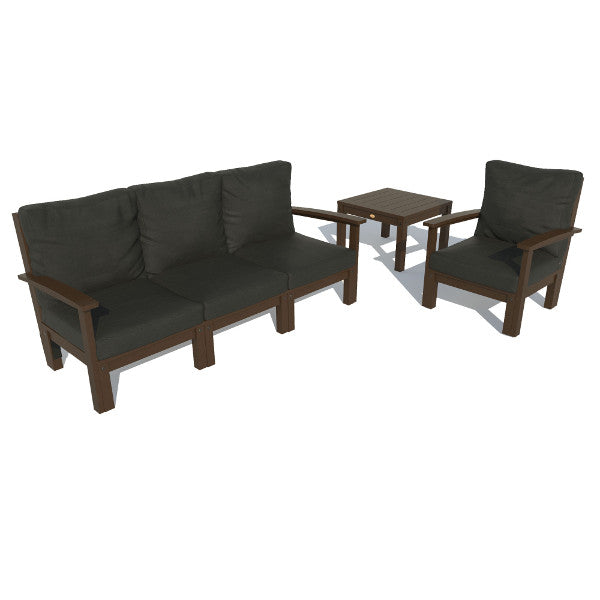 Custom Deep Seating Sofa Set with Chair and Side Table - Modern Living Room Furniture for Comfortable Lounging & Relaxation