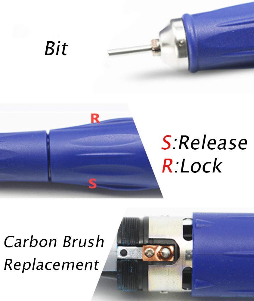 Multifunctional Electric Tooth Grinder - High Power Rotary Tool with Long Lifespan & Low Noise for Dental Grinding and Polishing | Perfect for Dentists, Jewelers & DIY Crafts