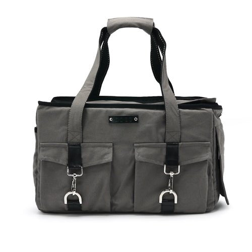 Buckle Tote BB Handbag - Stylish Charcoal Crossbody Bag for Women | Perfect for Work, Travel & Everyday Use