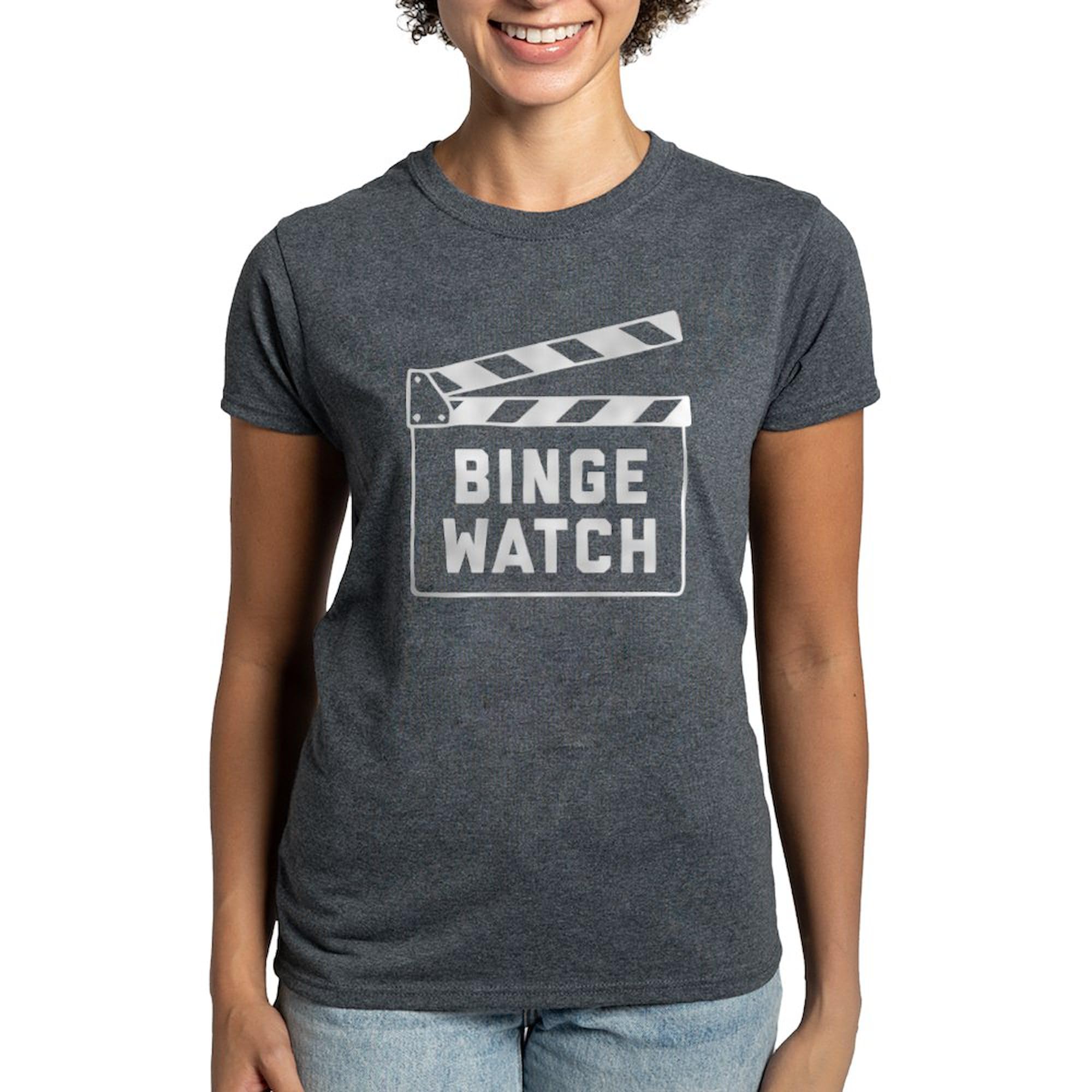 Binge Women's Classic Dark Cotton T-Shirt | Comfortable & Stylish Casual Wear for Everyday Outfits & Lounge