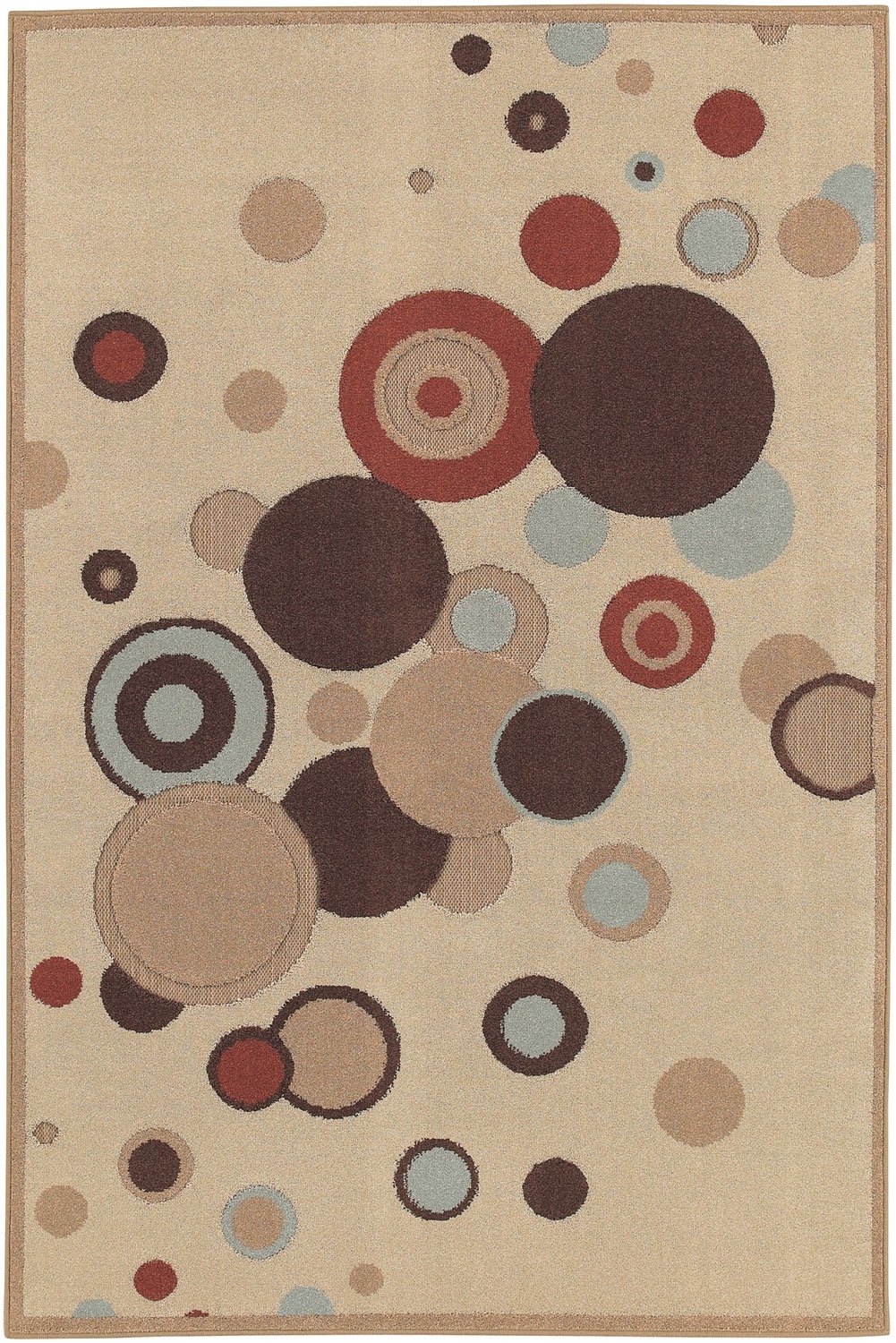Mohawk Select Modern Age Bubbles Machine Woven 8x11 Feet Area Rug - Perfect for Living Room, Bedroom & Office Decor