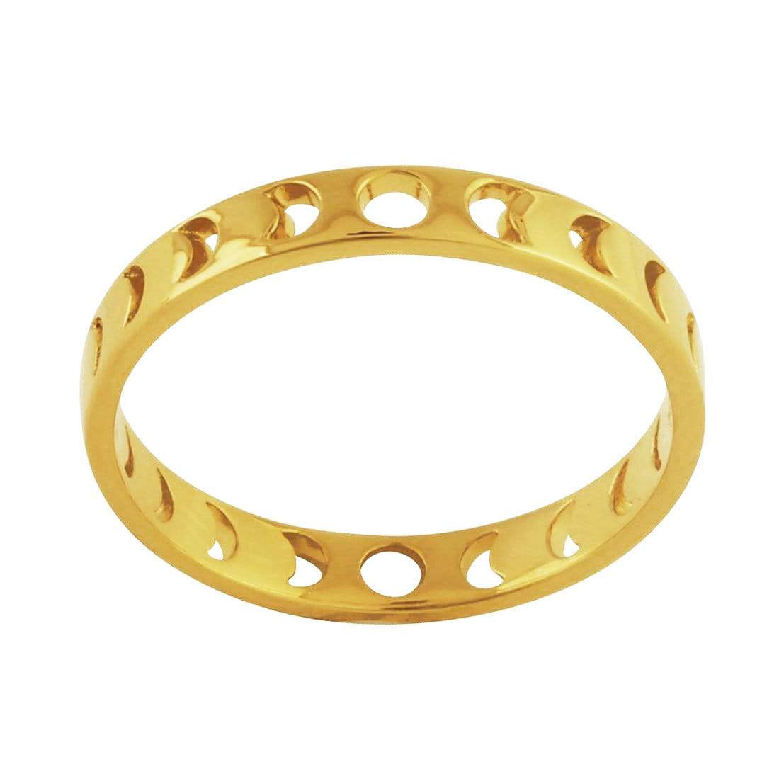 All The Phases Moon Ring in 14K Gold - Perfect Gift for Women, Girlfriend, Anniversary & Birthday | Elegant Celestial Jewelry for Everyday Wear