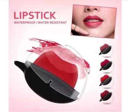 Waterproof Long Lasting Lipstick - Red Matte Lipstick for All-Day Wear | Perfect for Parties, Dates & Everyday Makeup