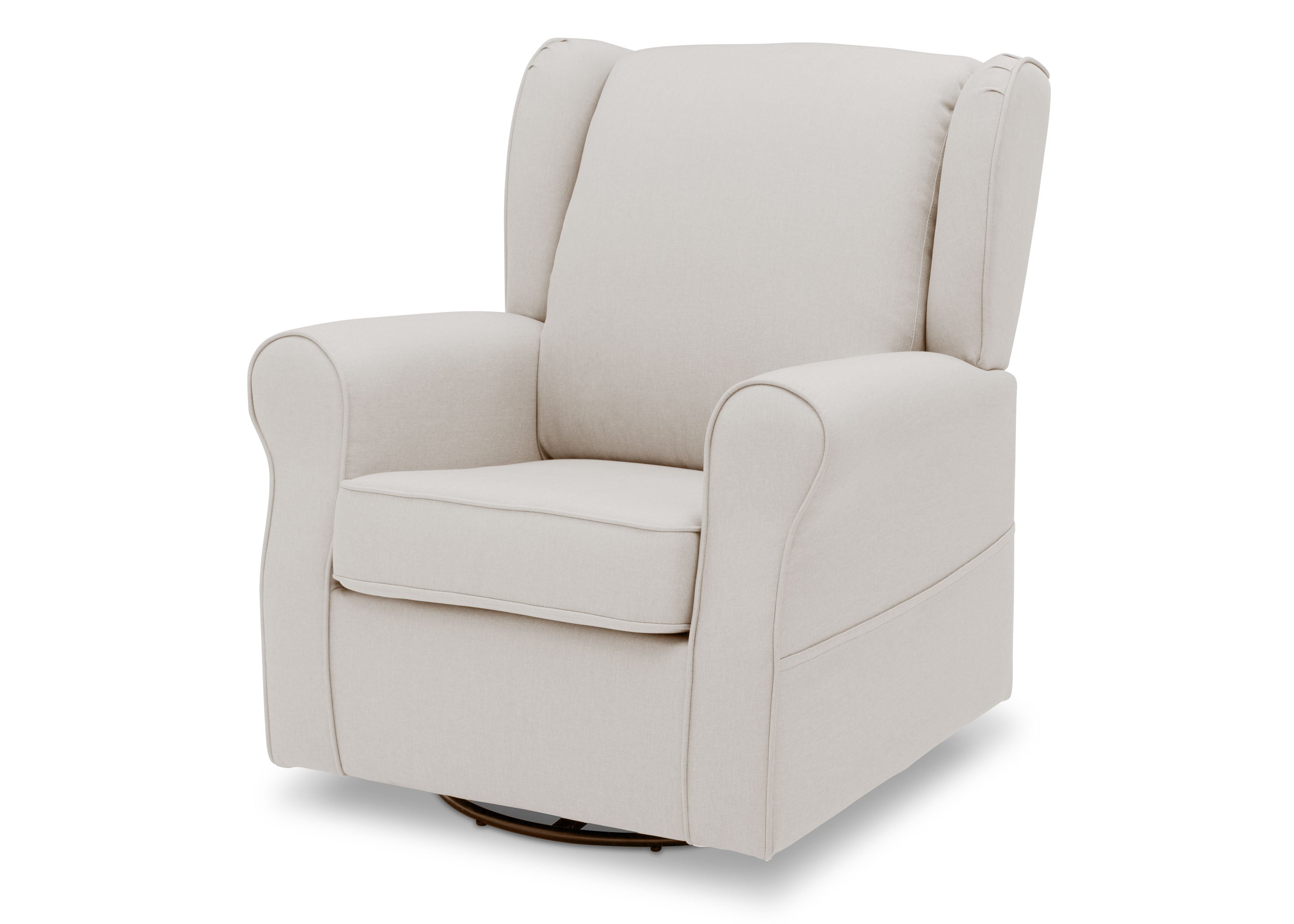 Reston Nursery Glider Swivel Rocker Chair - Comfortable Baby Rocking Chair for Nursery, Breastfeeding & Relaxing - Perfect for Nursing, Reading & Soothing Babies to Sleep