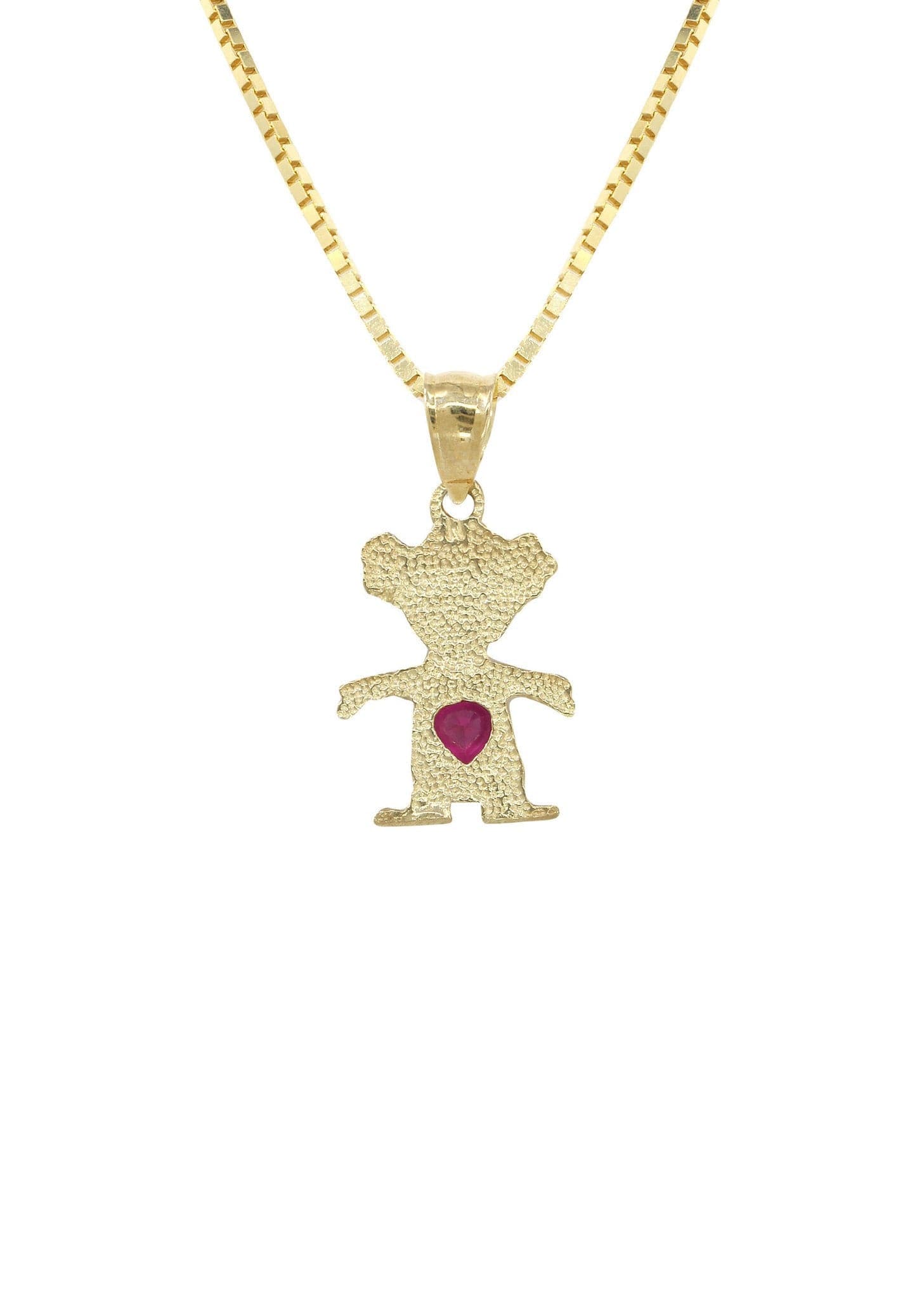10K Yellow Gold Box Chain Children's Necklace - 5.2 Grams | Dainty Kids Jewelry for Birthdays, Christenings & Special Occasions