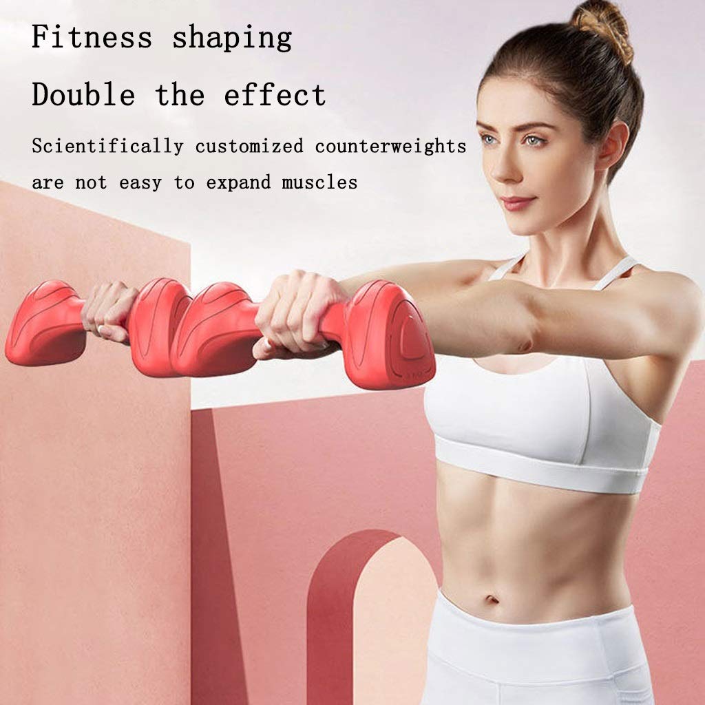 1kg-3kg Vinyl Dumbbell Set for Home Gym - Perfect for Weight Training, Bodybuilding & Fitness Workouts - Ideal for Strength Training, Toning & Home Exercise
